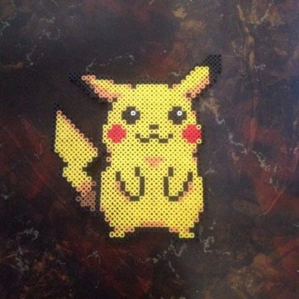 Pikachu Kids Room Home Decor - Pokemon Wall Art - Handmade